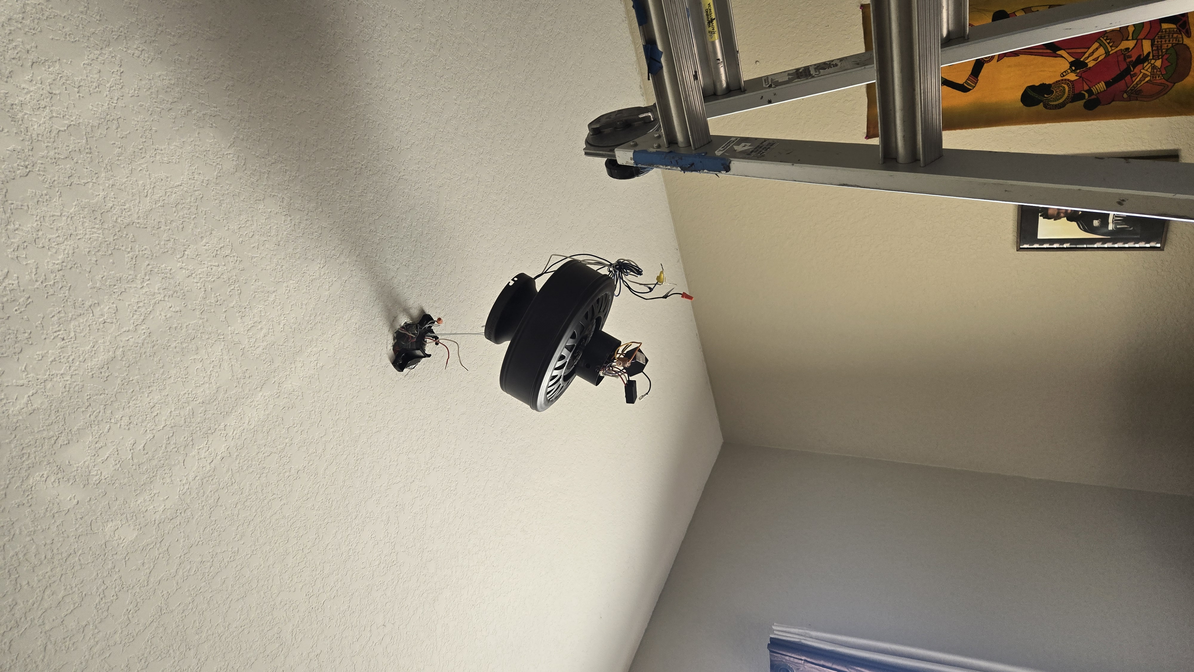 Before — light / fan job