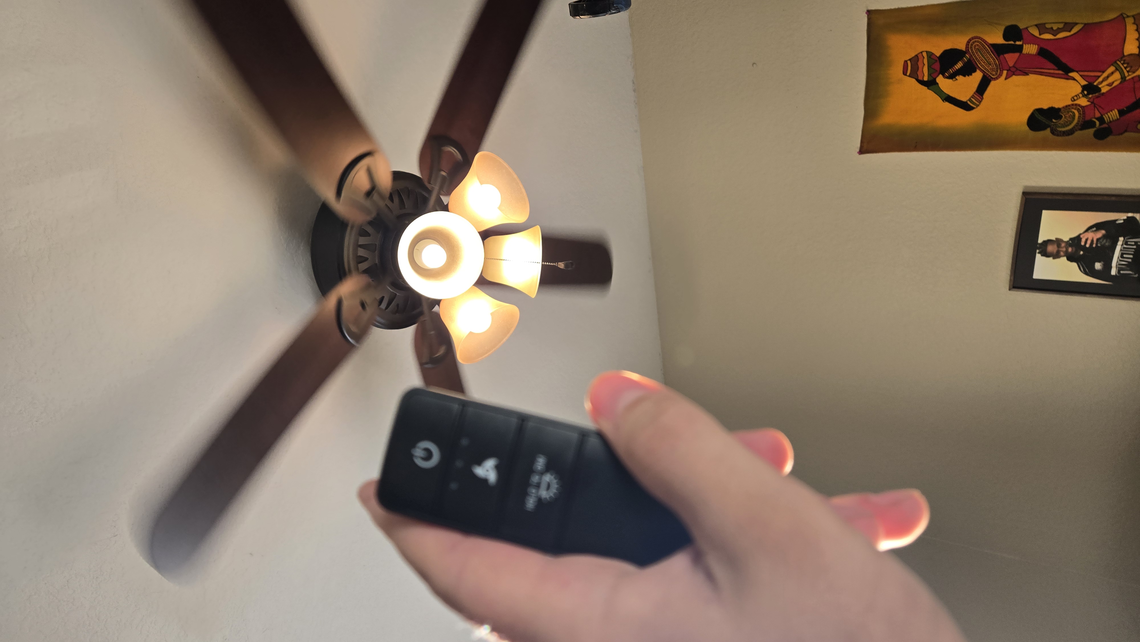 After — light / fan job